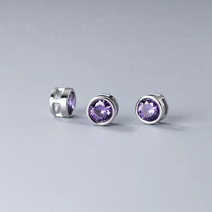 Dije Redondo Blanco, Verde o Morado