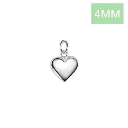 Dije Corazón en Varios Tamaños