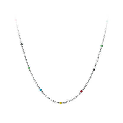 Tobillera de Cuentas de Colores