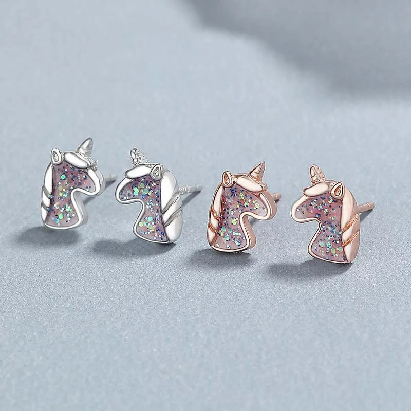 Aretes Unicornio