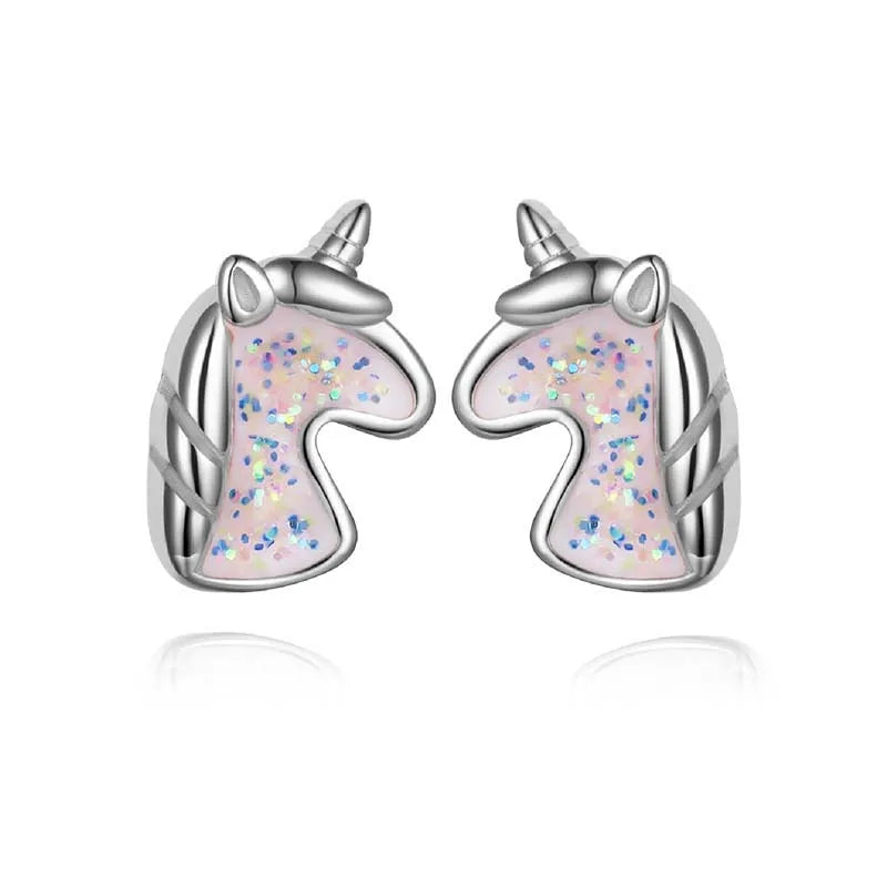 Aretes Unicornio