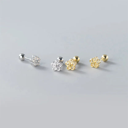 Aretes Florecita con Zirconias
