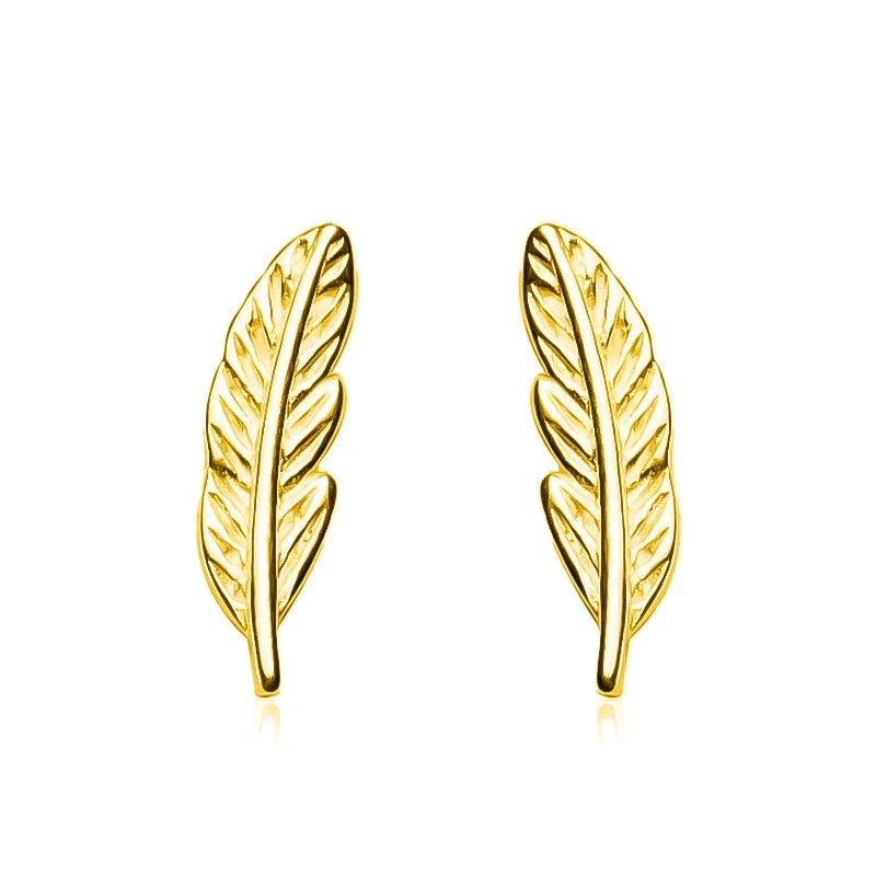Aretes Pluma