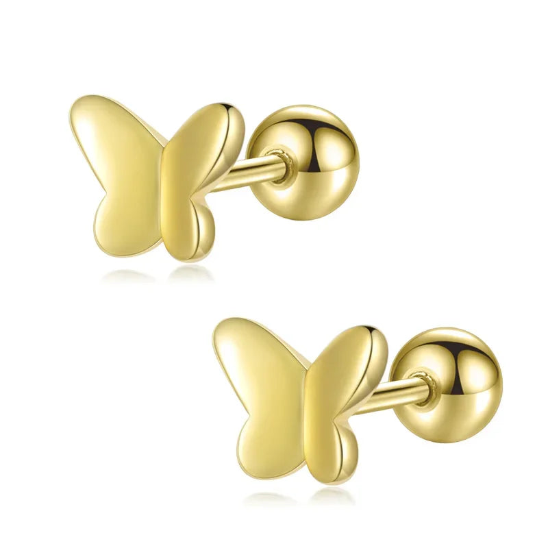 Aretes Mariposa en Cinco Estilos