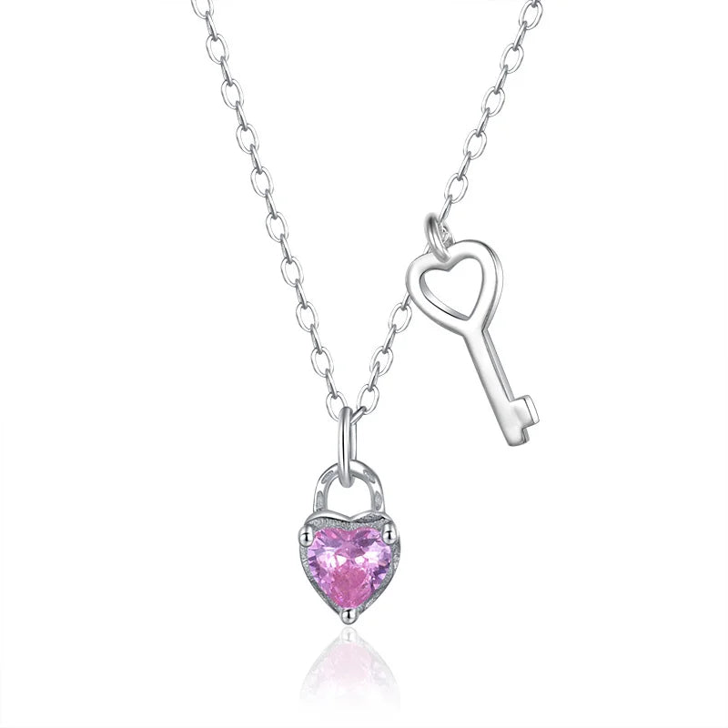 Collar Candado y Llave del Amor