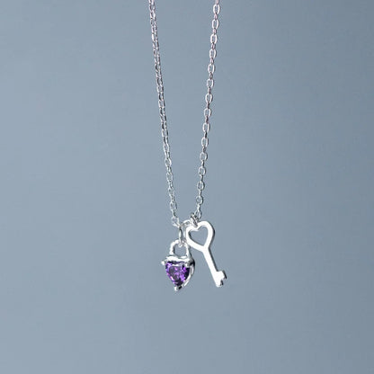 Collar Candado y Llave del Amor