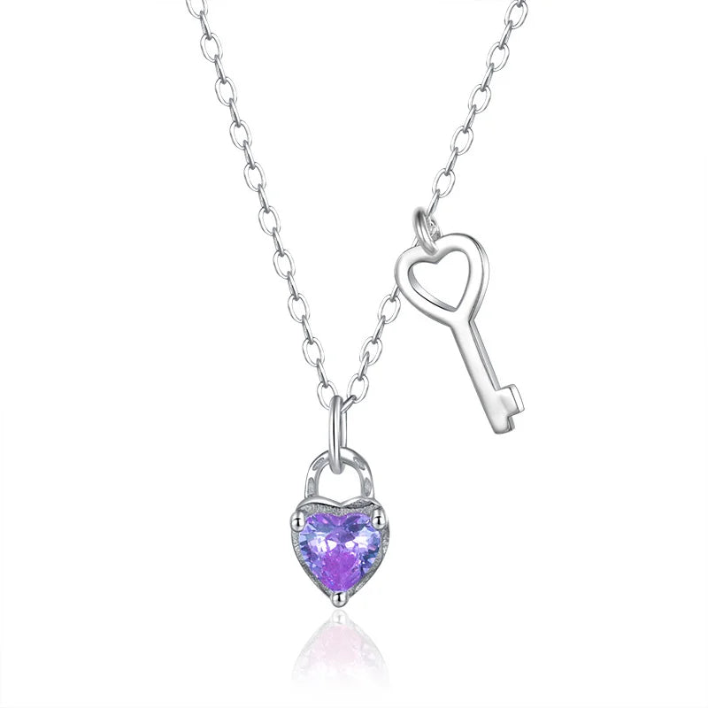 Collar Candado y Llave del Amor