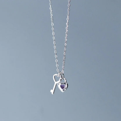 Collar Candado y Llave del Amor