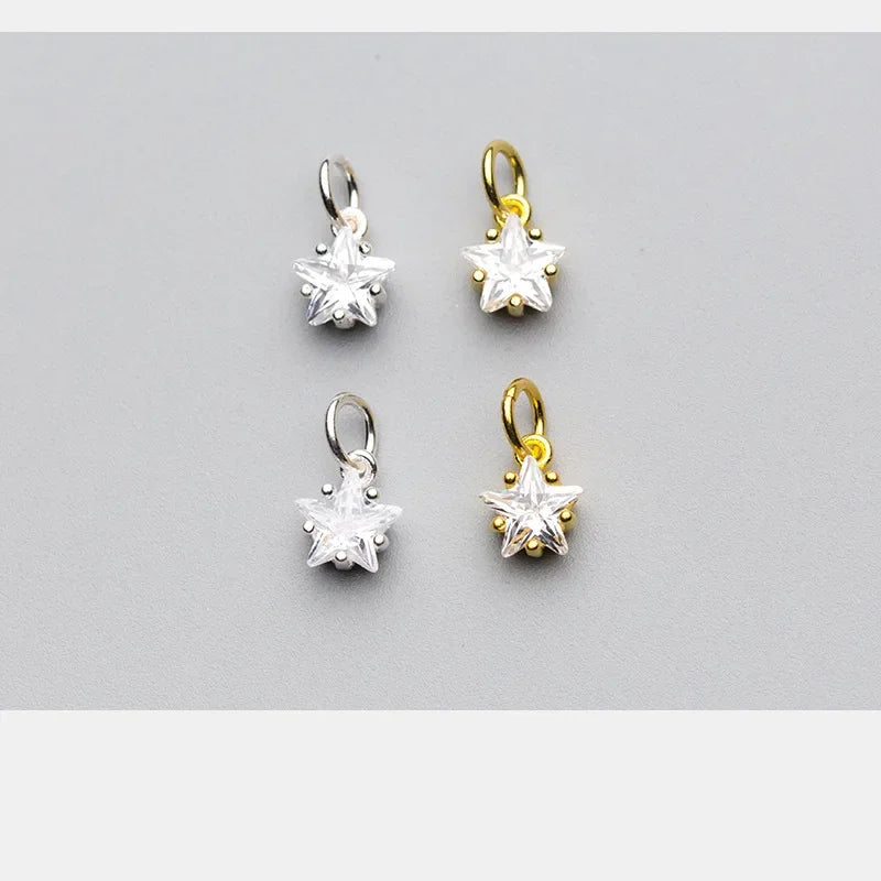 Dije Mini Estrella con Zirconias
