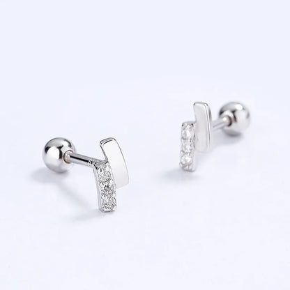 Aretes Sencillos con Zirconia