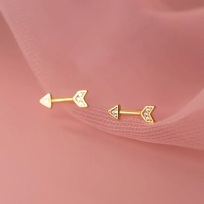 Aretes Flecha de Rosca