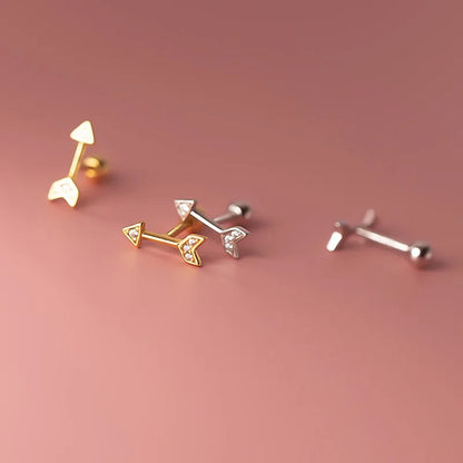 Aretes Flecha de Rosca