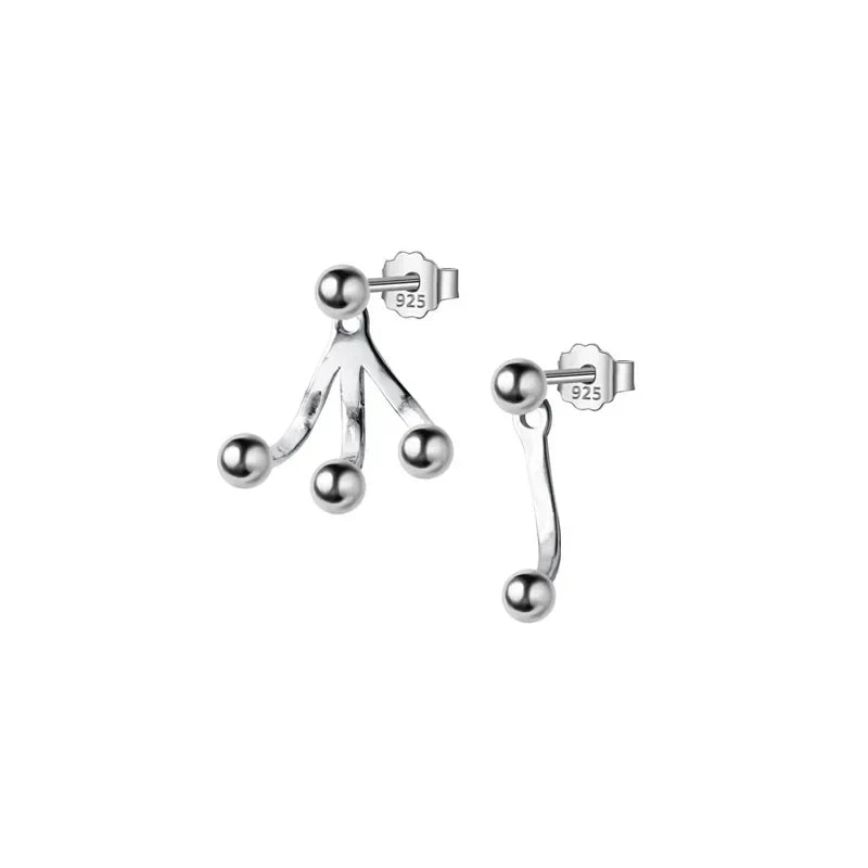 Aretes Asimétricos con Zirconias