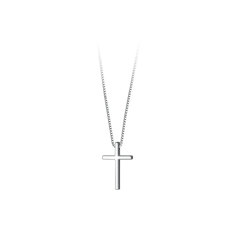 Collar Cruz con Cadena Veneciana
