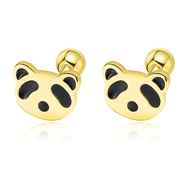 Aretes Mariposa y Osito con Rosca