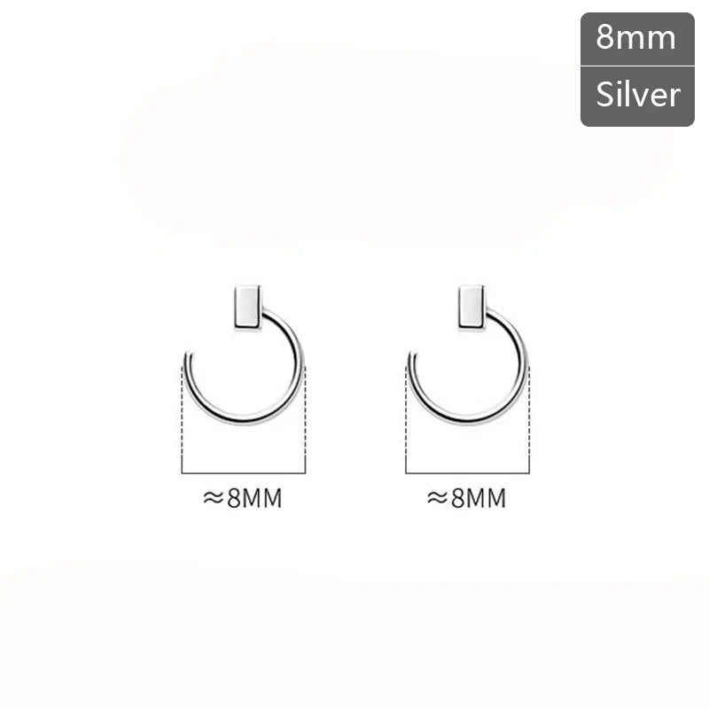 Aretes Mini Cuadrados