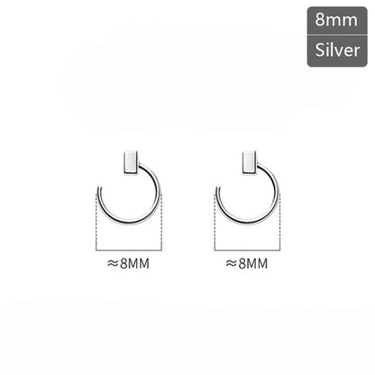 Aretes Mini Cuadrados