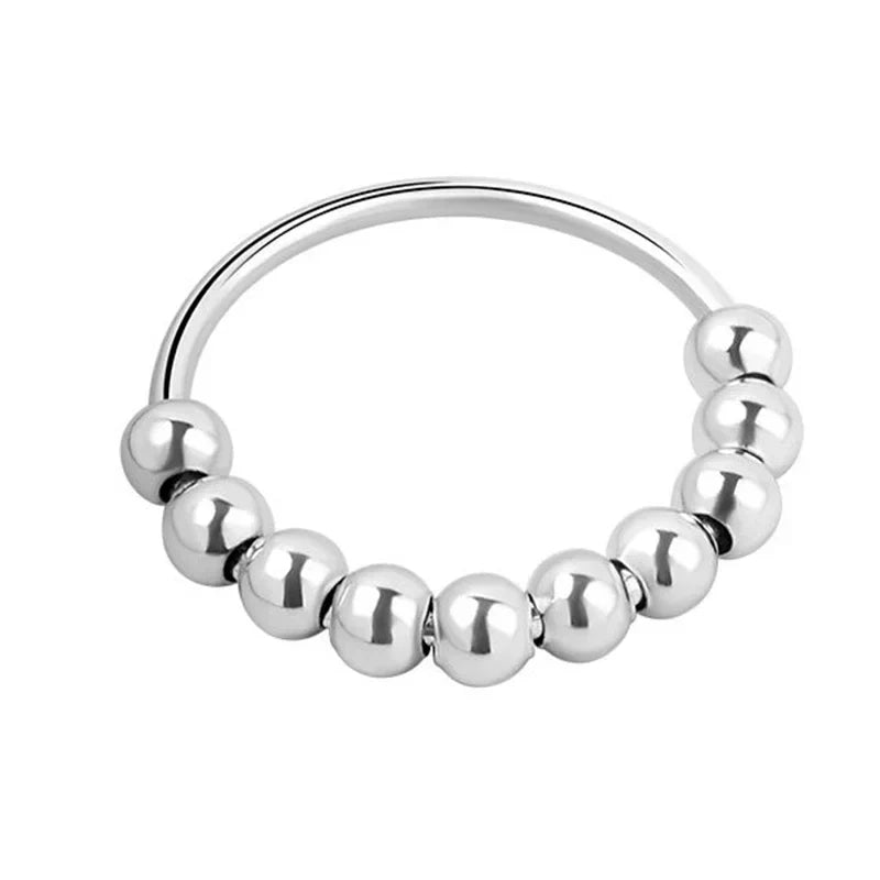 Anillo de Bolitas Minimalista