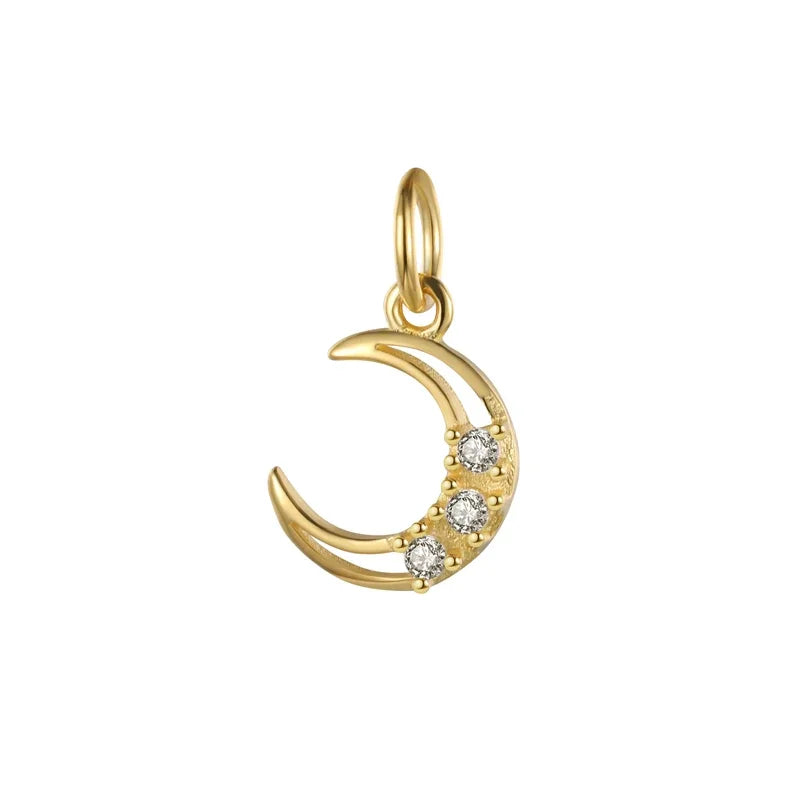 Dije Luna con Zirconias