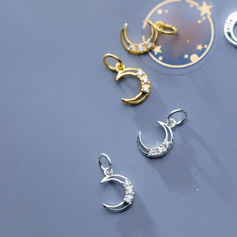 Dije Luna con Zirconias