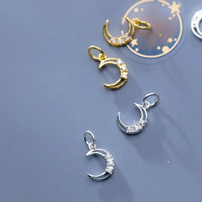 Dije Luna con Zirconias