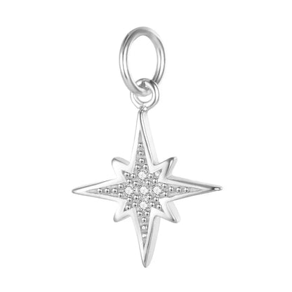 Dije Estrella Polar Pavé