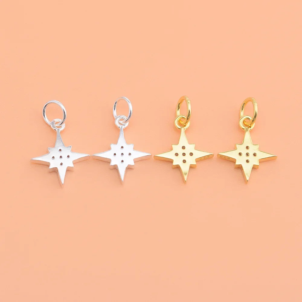Dije Estrella Polar Pavé