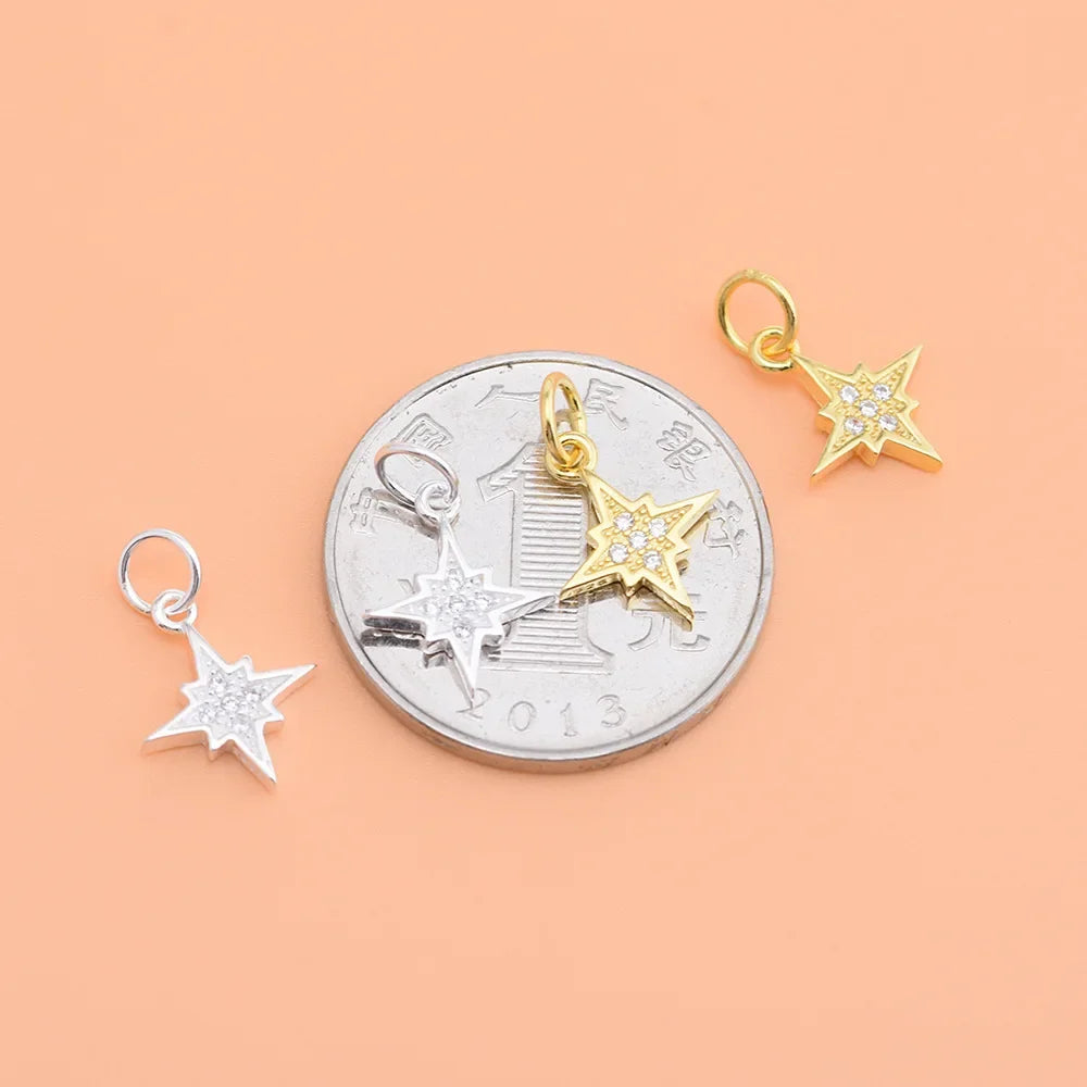 Dije Estrella Polar Pavé