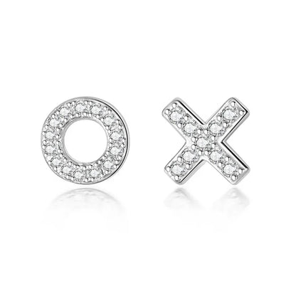 Aretes Asimétricos X y O