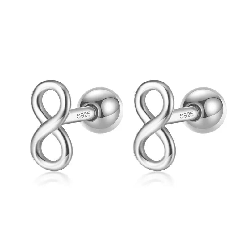 Aretes Infinito con Bolita