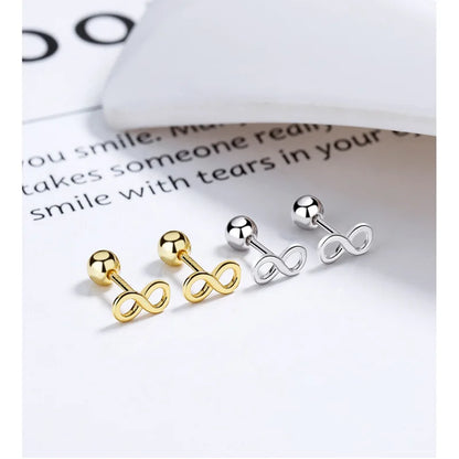 Aretes Infinito con Bolita