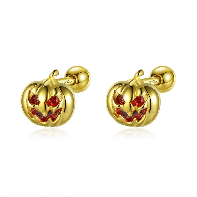 Aretes Calabaza con Zirconias