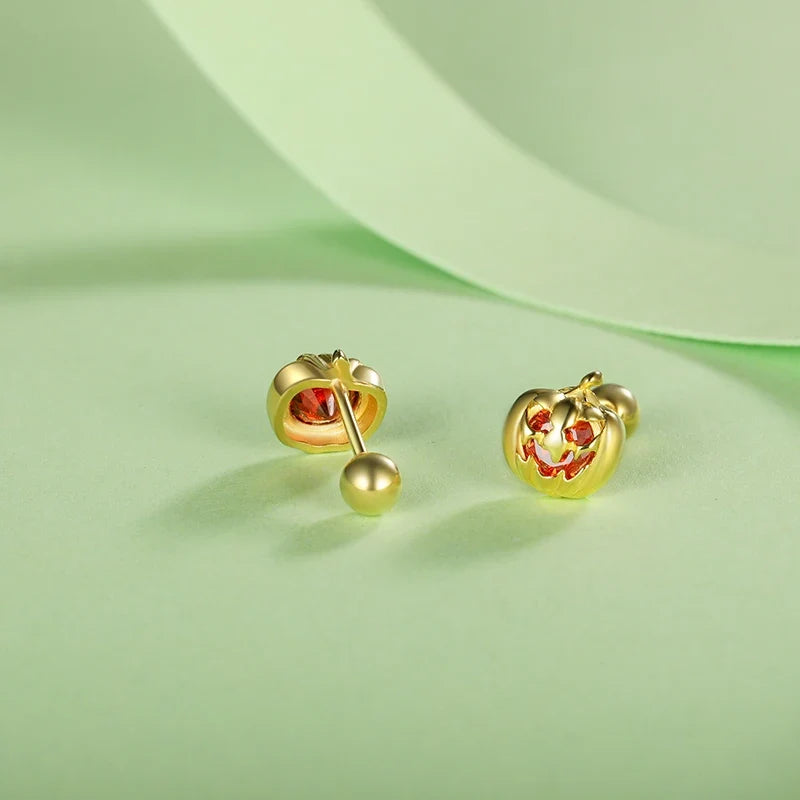 Aretes Calabaza con Zirconias