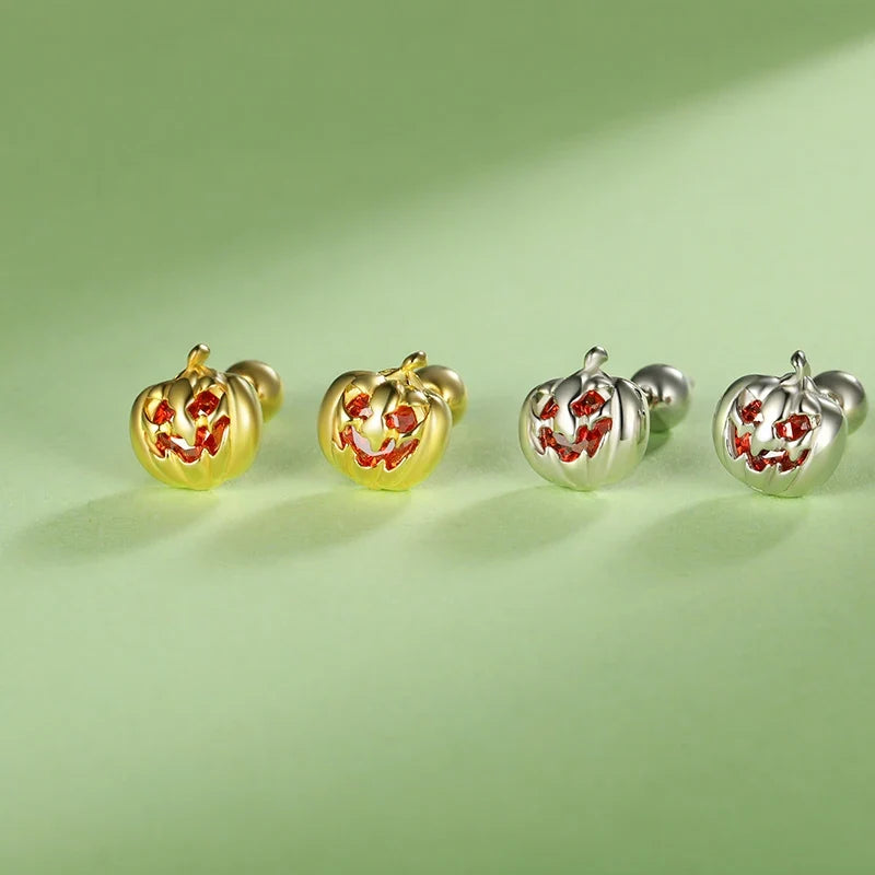 Aretes Calabaza con Zirconias
