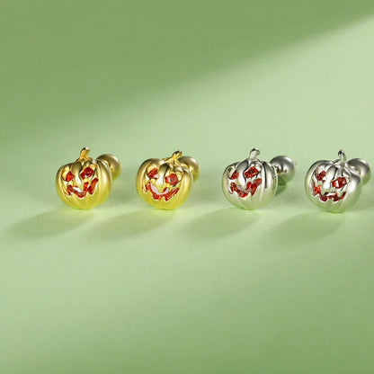 Aretes Calabaza con Zirconias