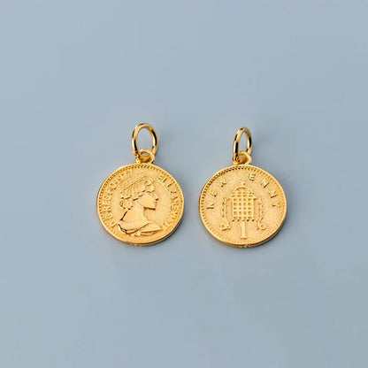 Dije Moneda de la Reina