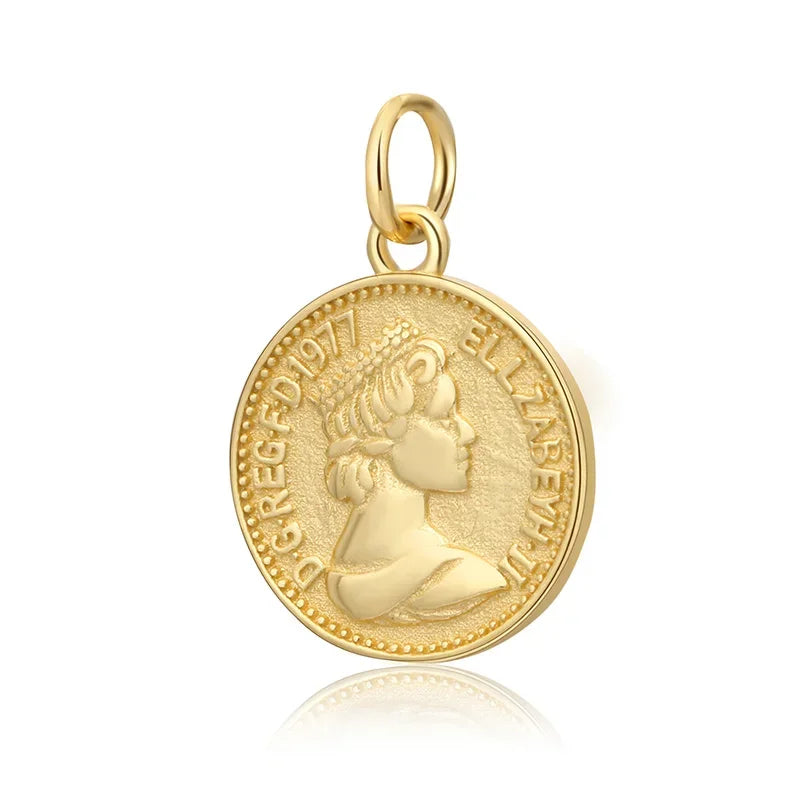 Dije Moneda de la Reina