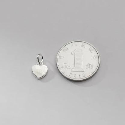 Dije Mini Corazón Blanco