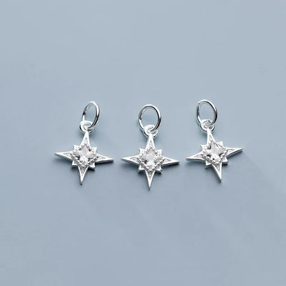 Dije Estrella Polar con Zirconia