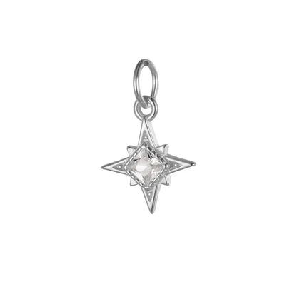 Dije Estrella Polar con Zirconia