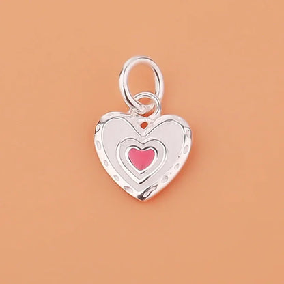 Dije Corazón Negro, Rojo, Azul o Rosa