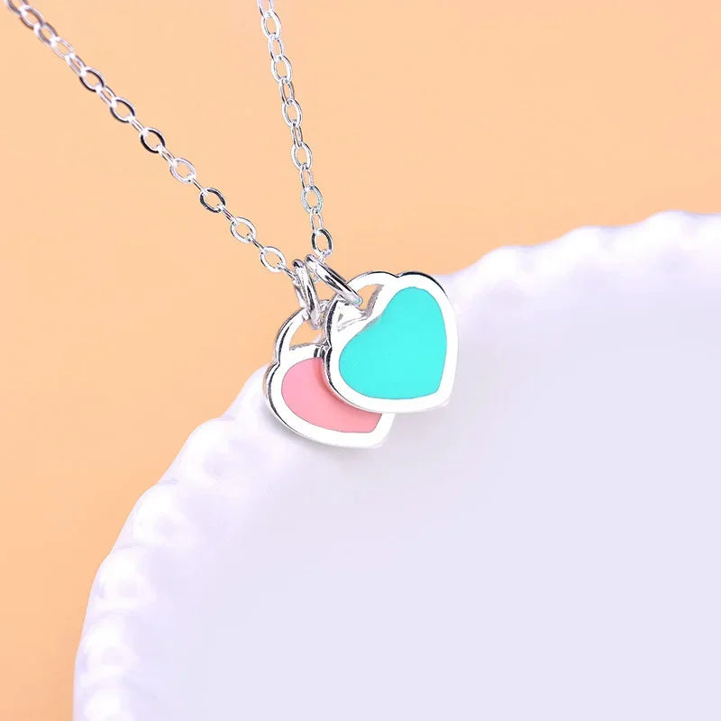 Dije Corazón Azul o Rosa