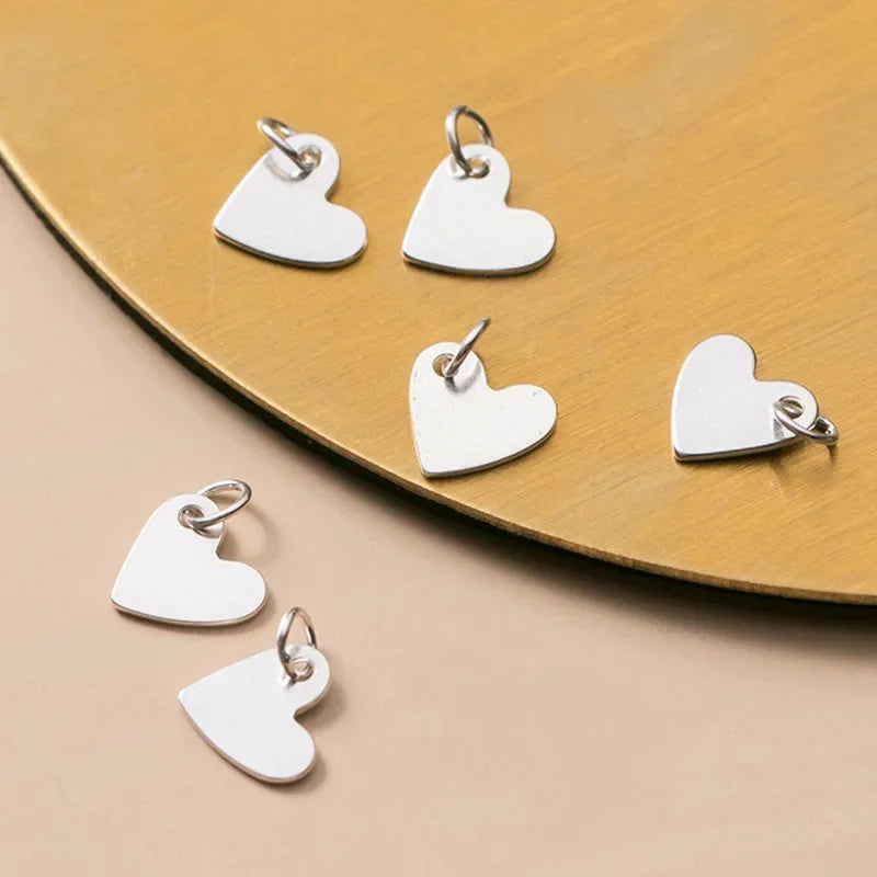 Dije Corazón Liso Plano