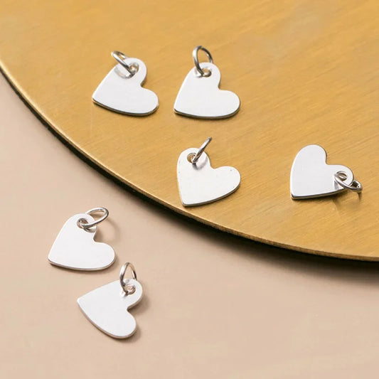 Dije Corazón Liso Plano