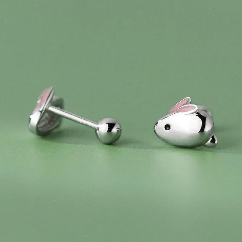 Aretes Conejito Romántico