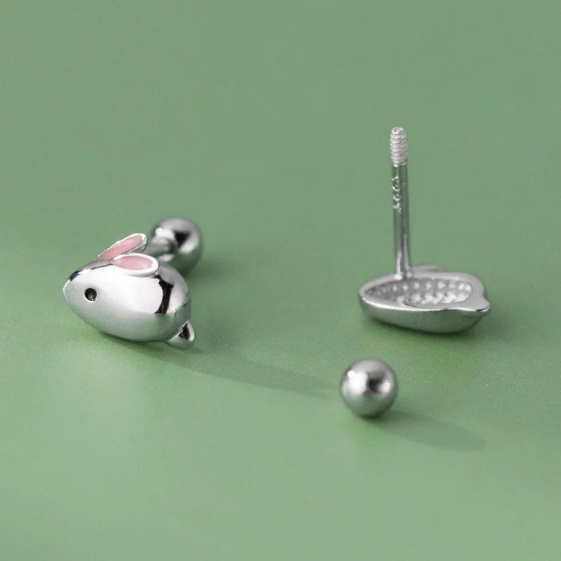 Aretes Conejito Romántico