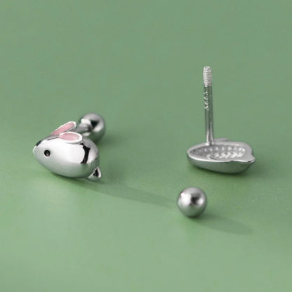 Aretes Conejito Romántico