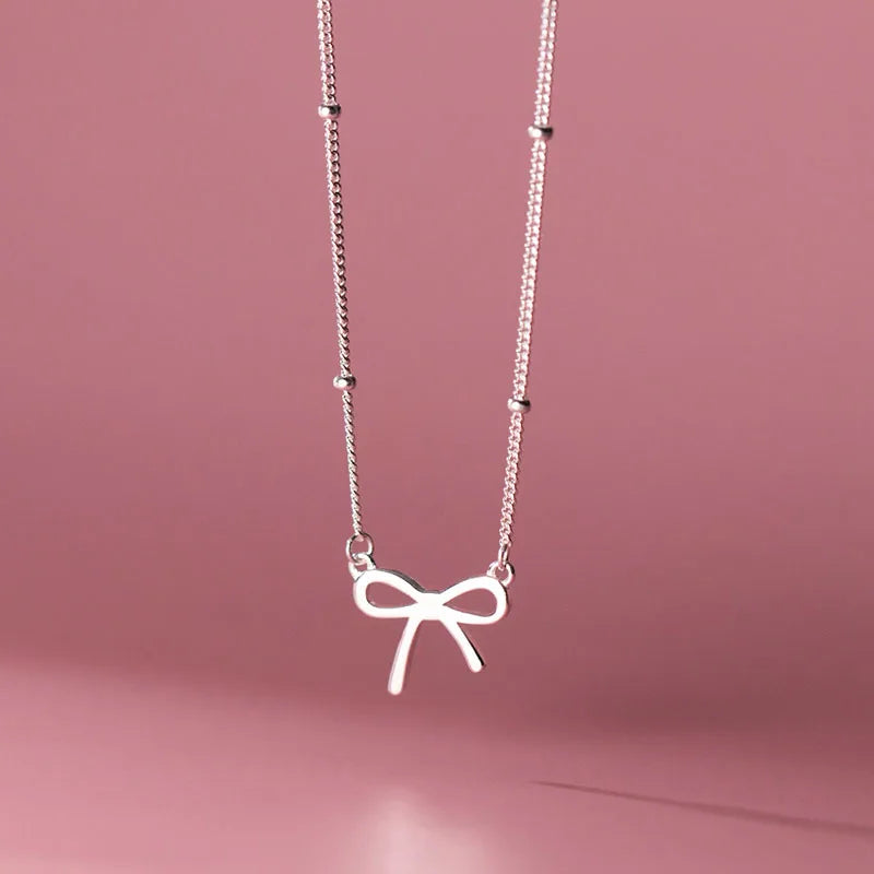 Collar Corto con Moño