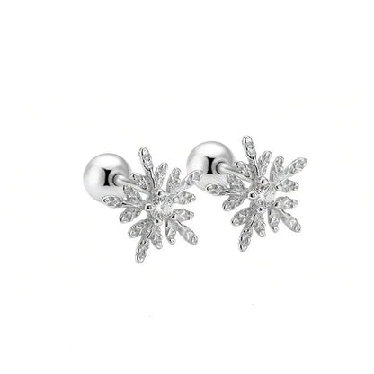 Aretes Trébol con Rosca