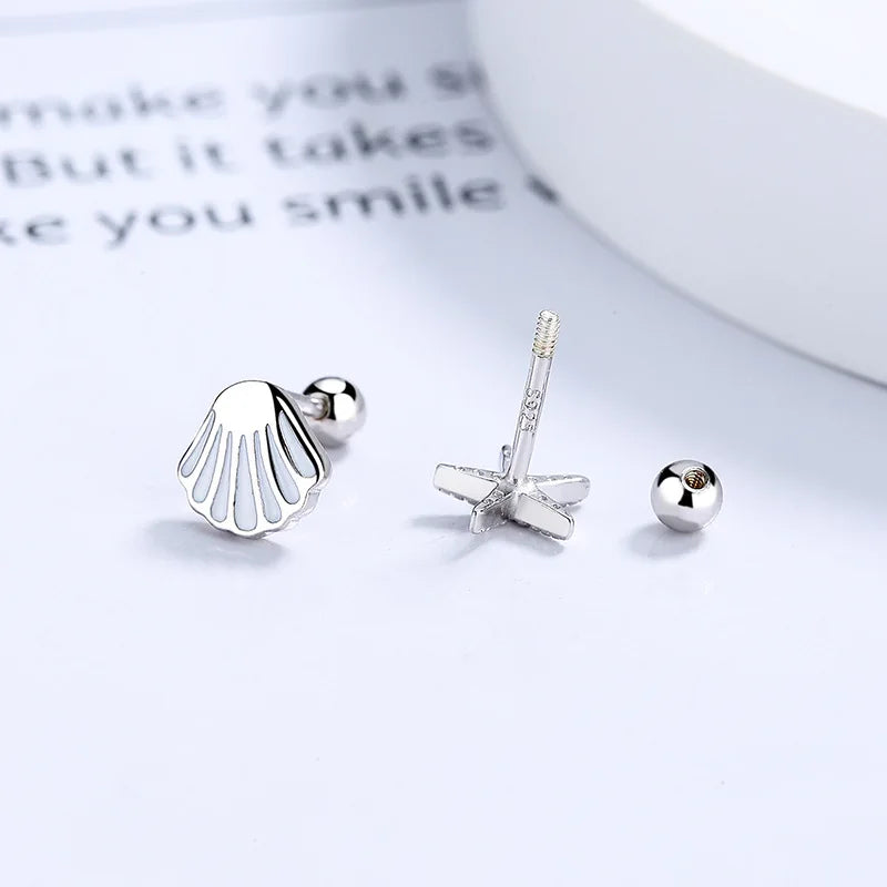 Aretes Asimétricos Conchita y Estrella de Mar